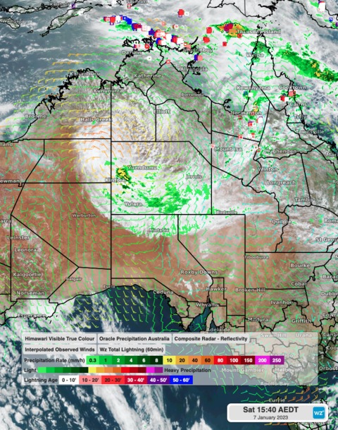 At the end of last week ex-tropical cyclone Ellie continued its slow, relentless march, making its way across southern parts of the Northern Territory.