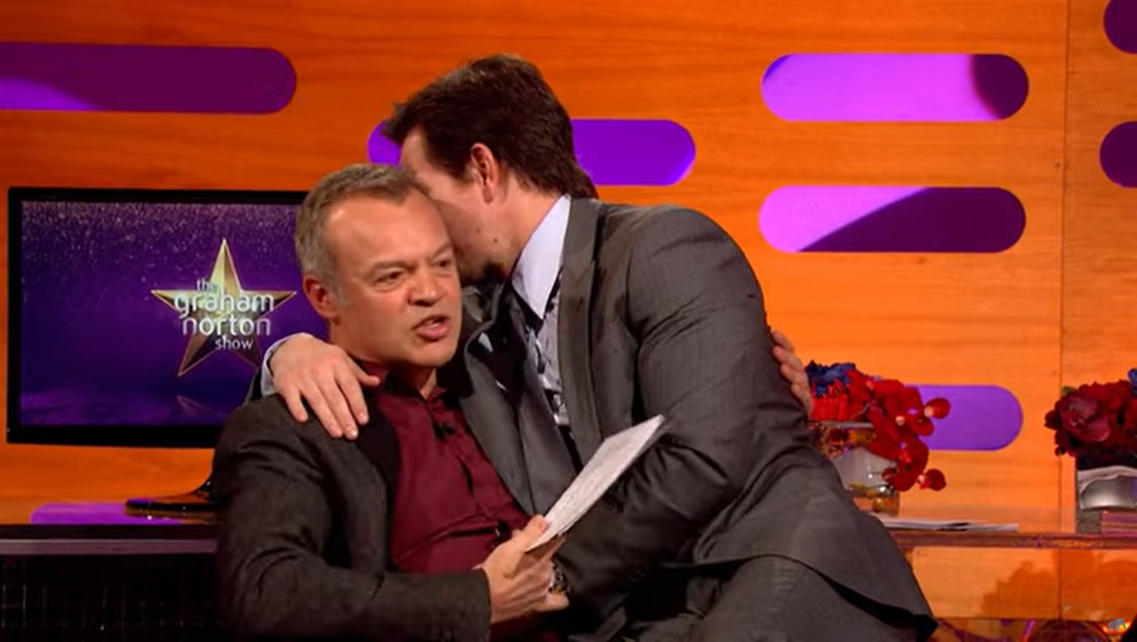 Mark Wahlberg drunk on The Graham Norton Show