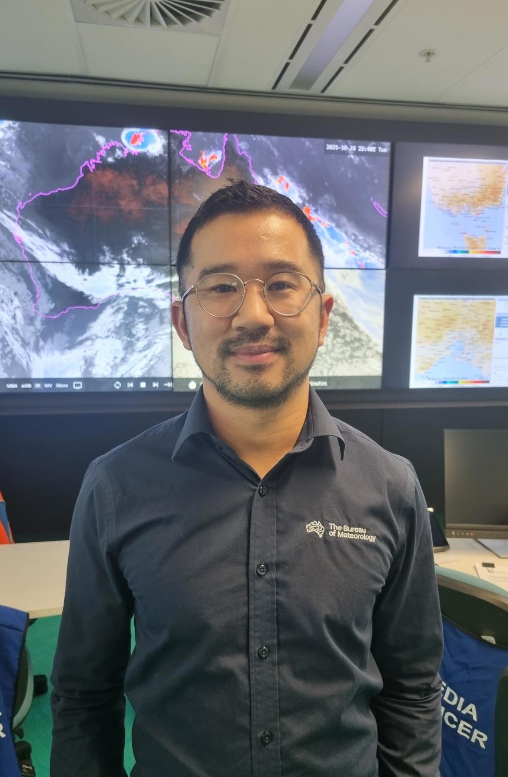 Senior meteorologist Jonathan How