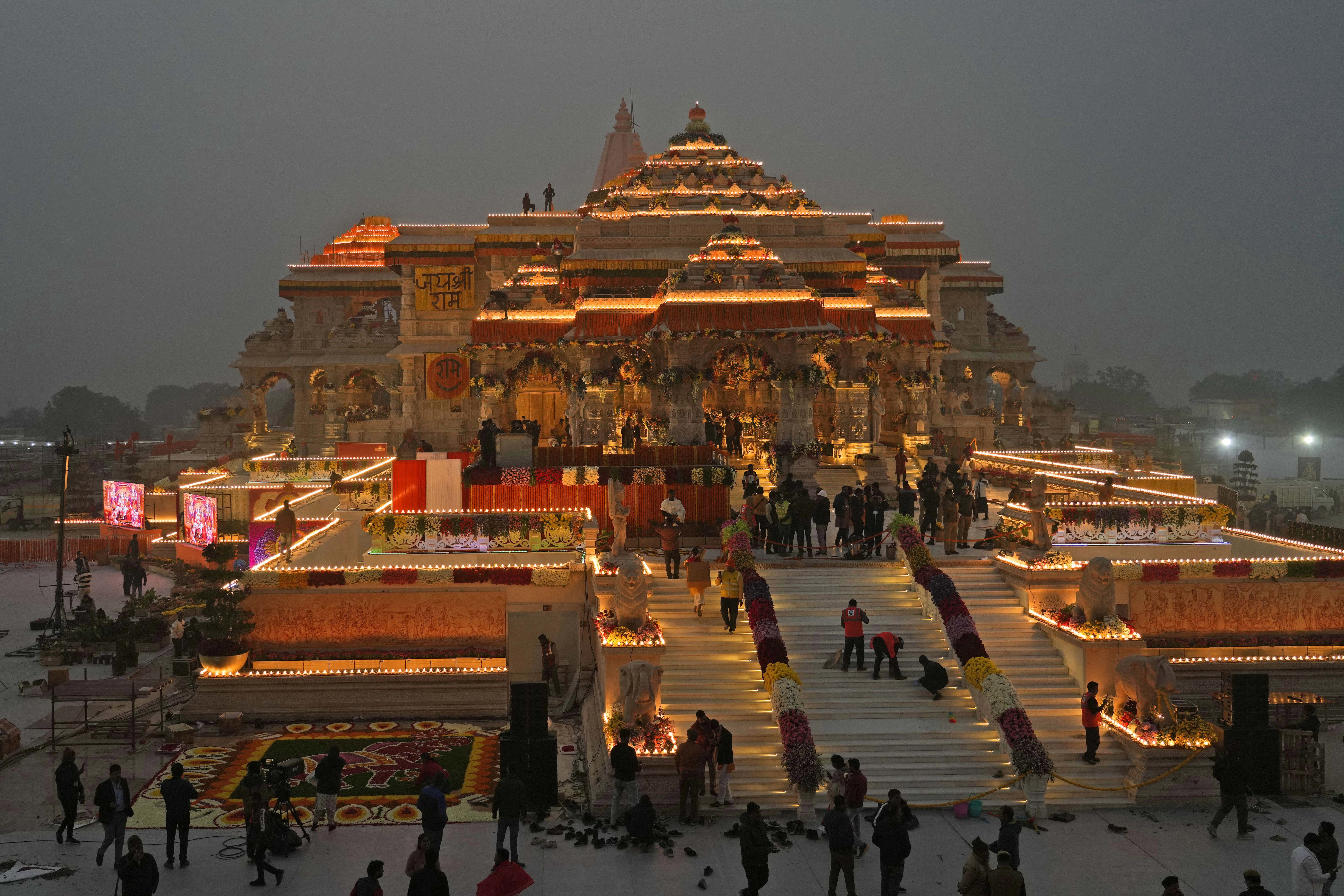Modi Opens Ayodhya's Sprawling Ram Temple In Pre-election, 60% OFF