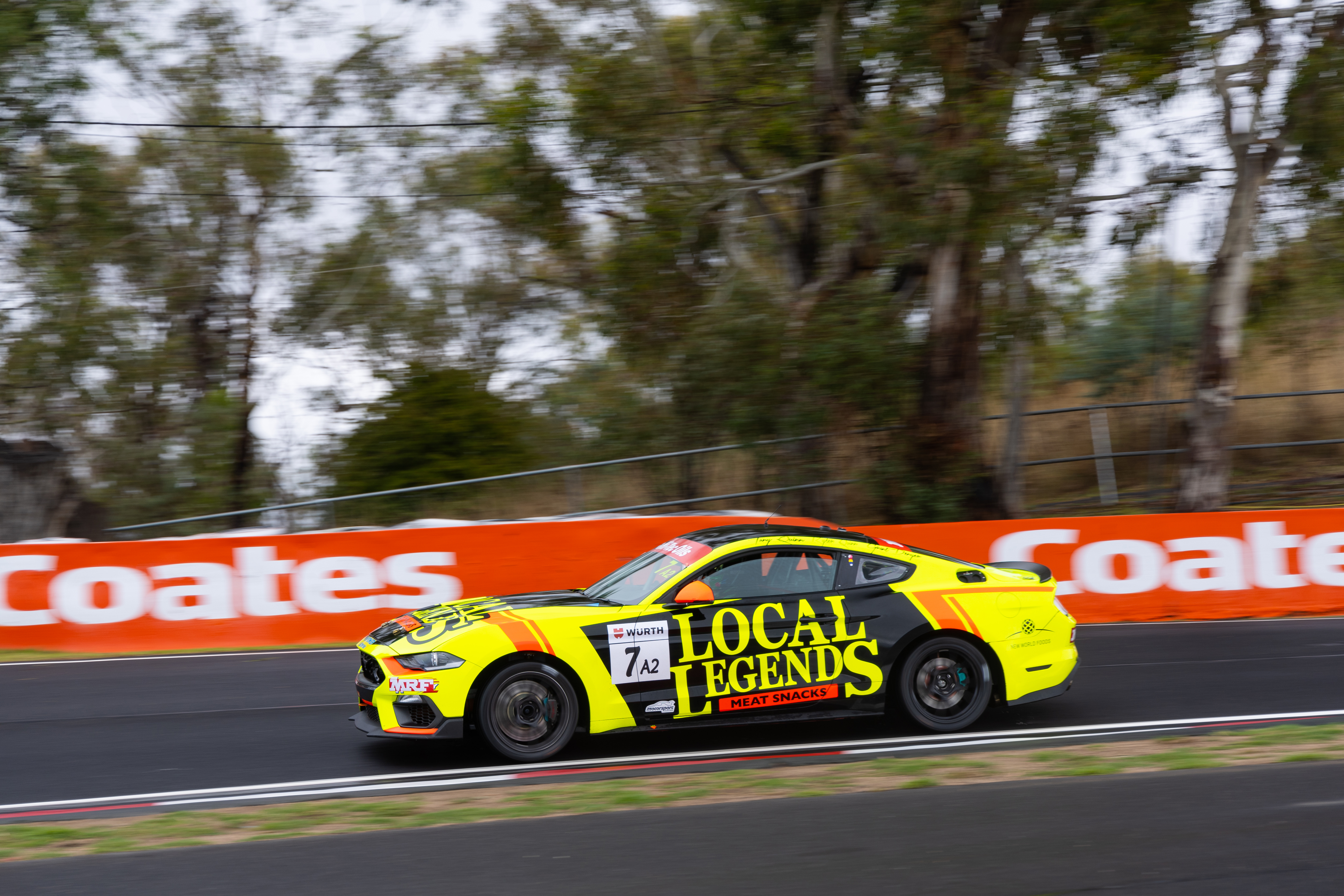 The Local Legends-backed Ford Mustang.