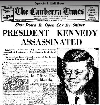 Cómo se enteraron los australianos de la noticia sobre el asesinato de JFK