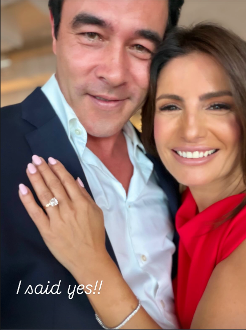 James Stewart and Ada Nicodemou engagement