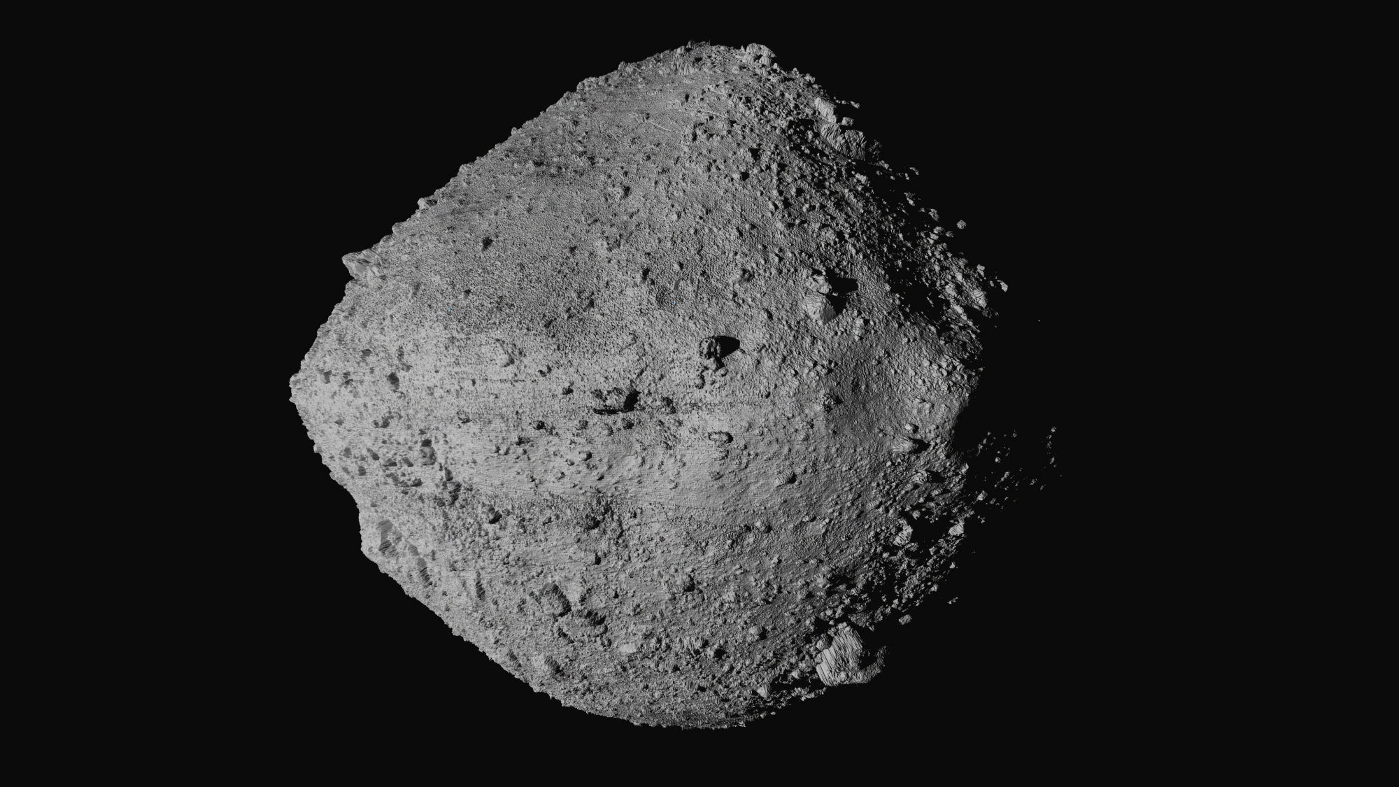 The final four candidate sample collection sites on asteroid Bennu were designated Nightingale, Kingfisher, Osprey and Sandpiper. Credit: NASA/Goddard/University of Arizona/CSA/York/MDA