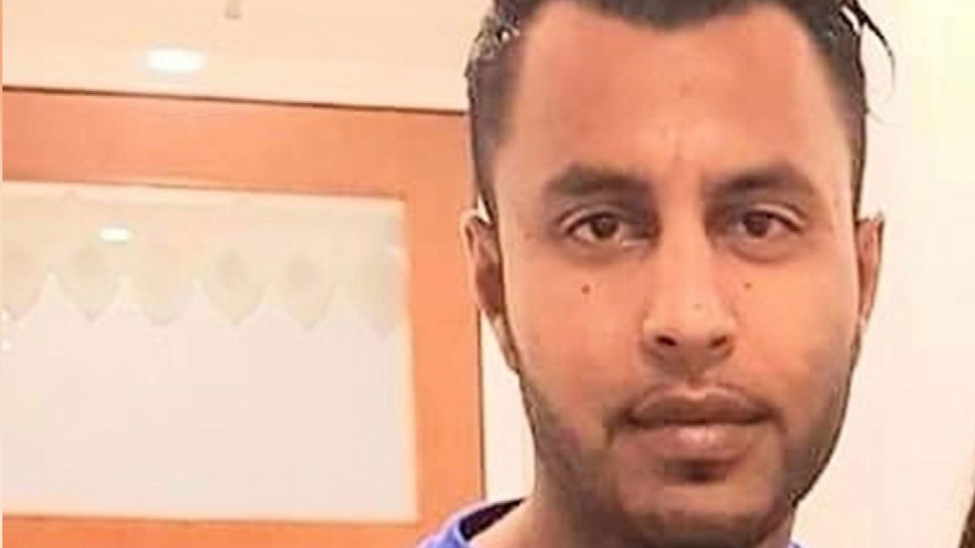 Jackie Chand, 37, was allegedly driving with a disqualified licence when he crashed into a semi-trailer.