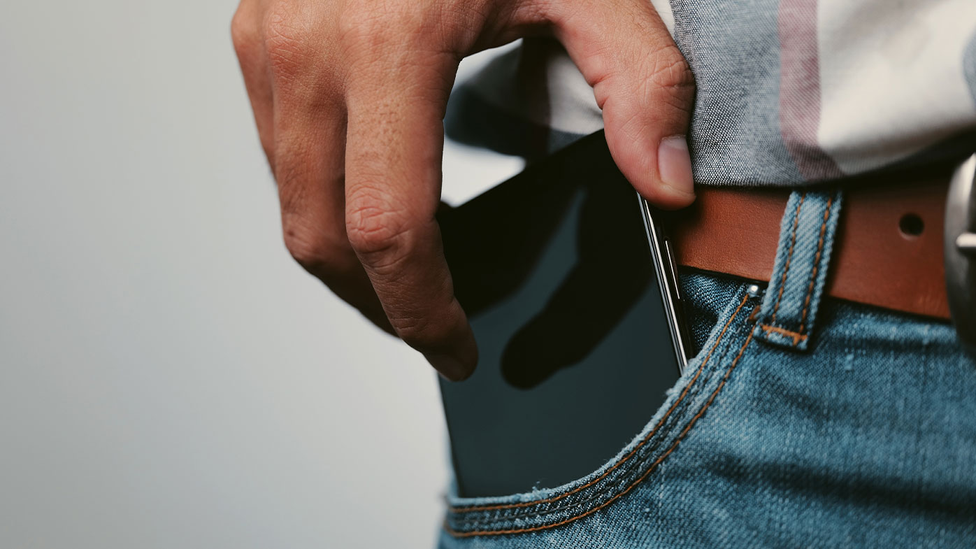 Phone in pocket generic image