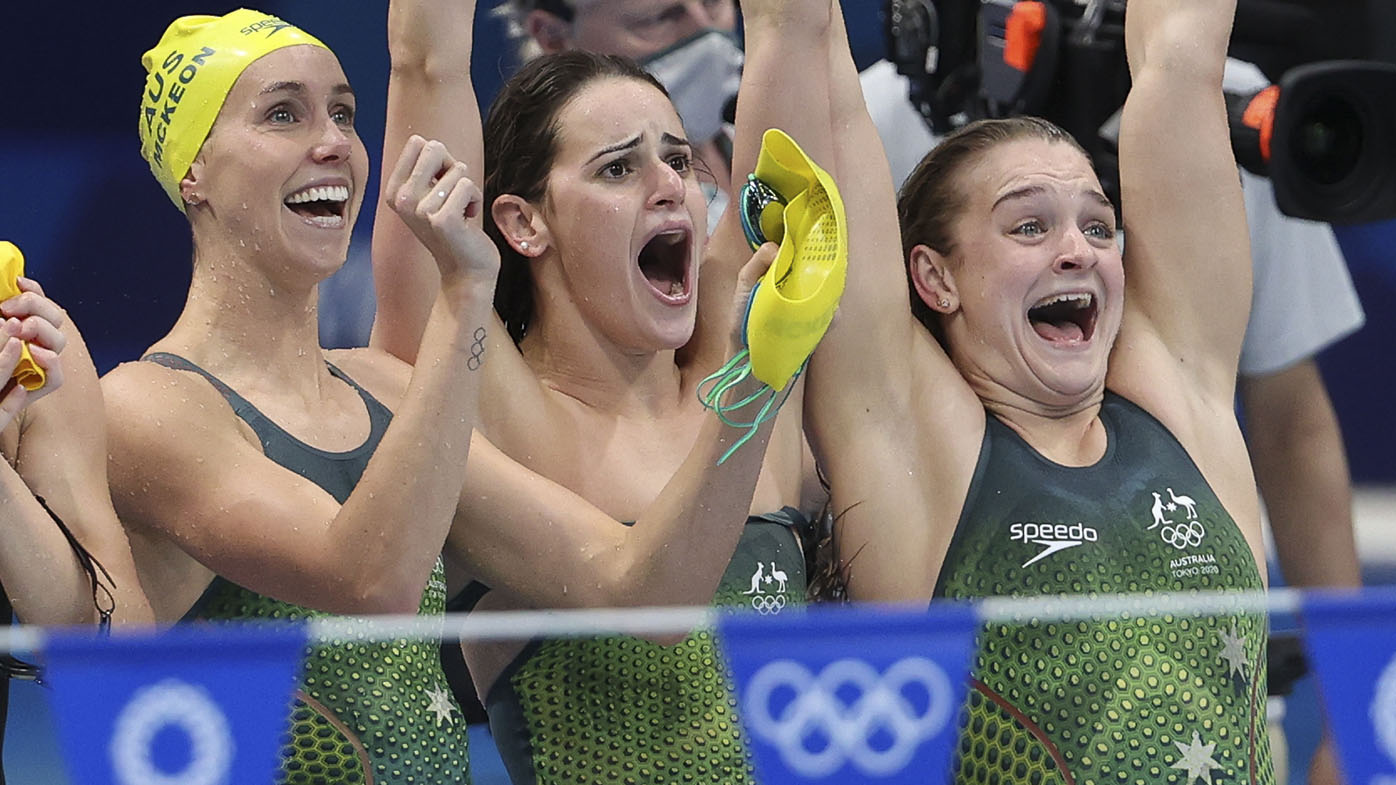 Australian Olympic Swimming Team Gus Aurelea