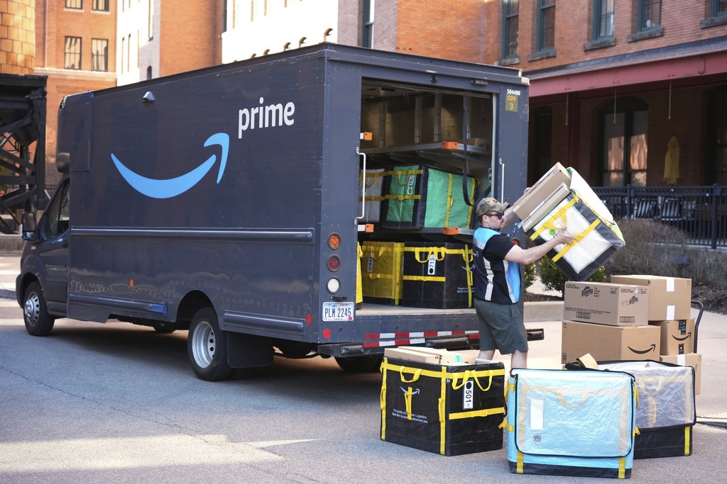 An Amazon Prime driver 