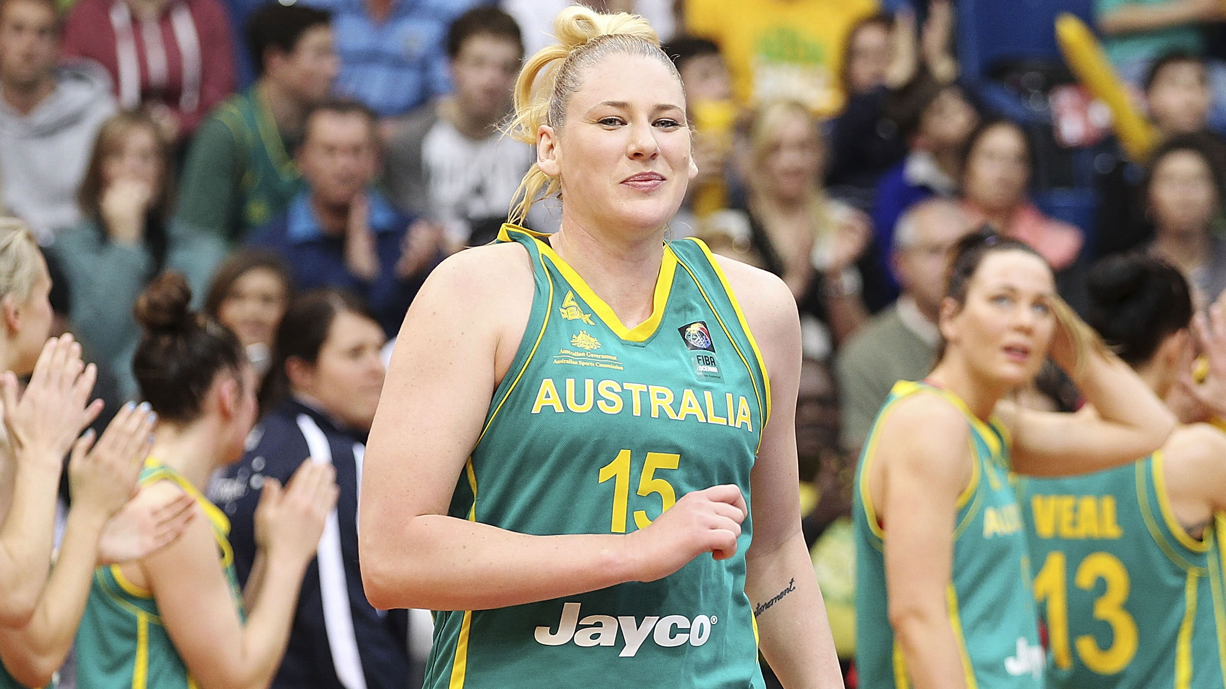 Former Opals star Lauren Jackson.