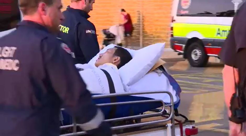 Queensland news Police tried stun guns before shooting man who broke into station 'armed with