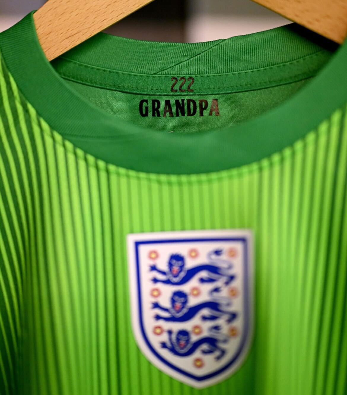 Hannah Hampton's England shirt.