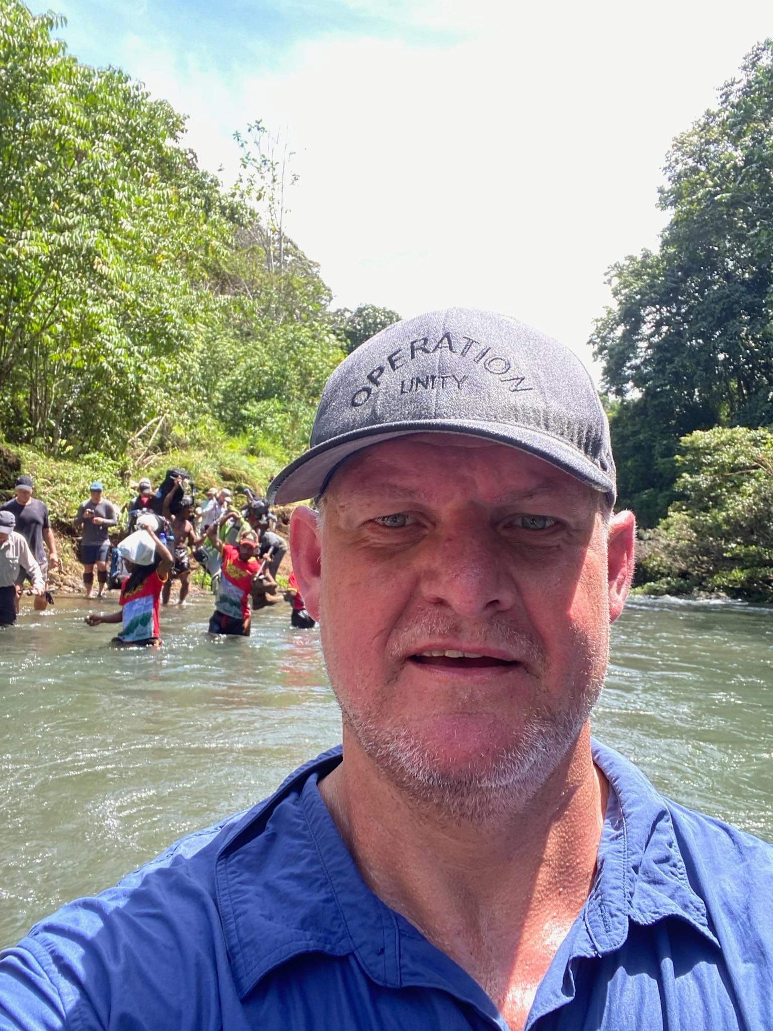 Paul Miller died while walking the Kokoda Track with his son on Sunday.