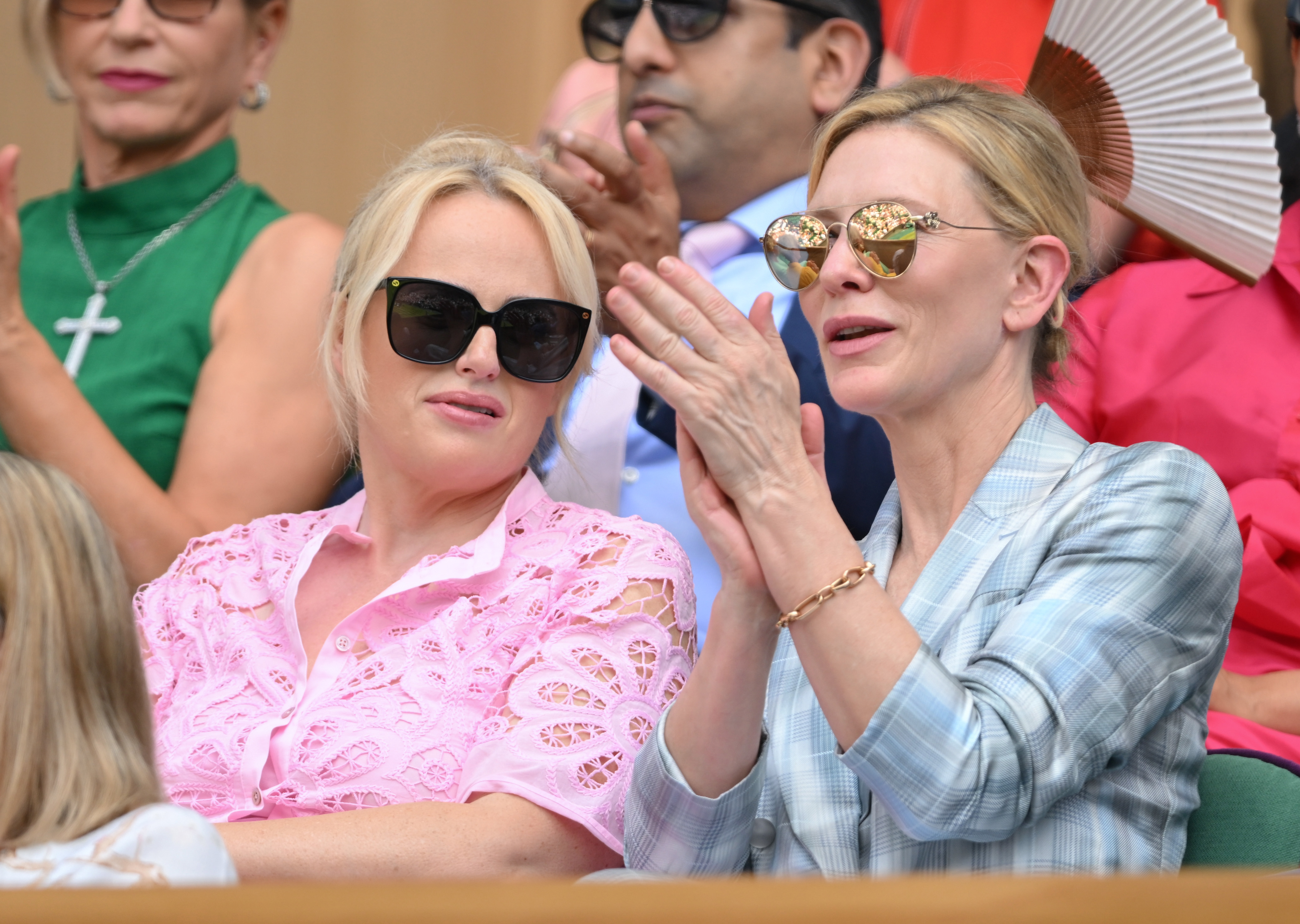 Rebel Wilson and Cate Blanchett