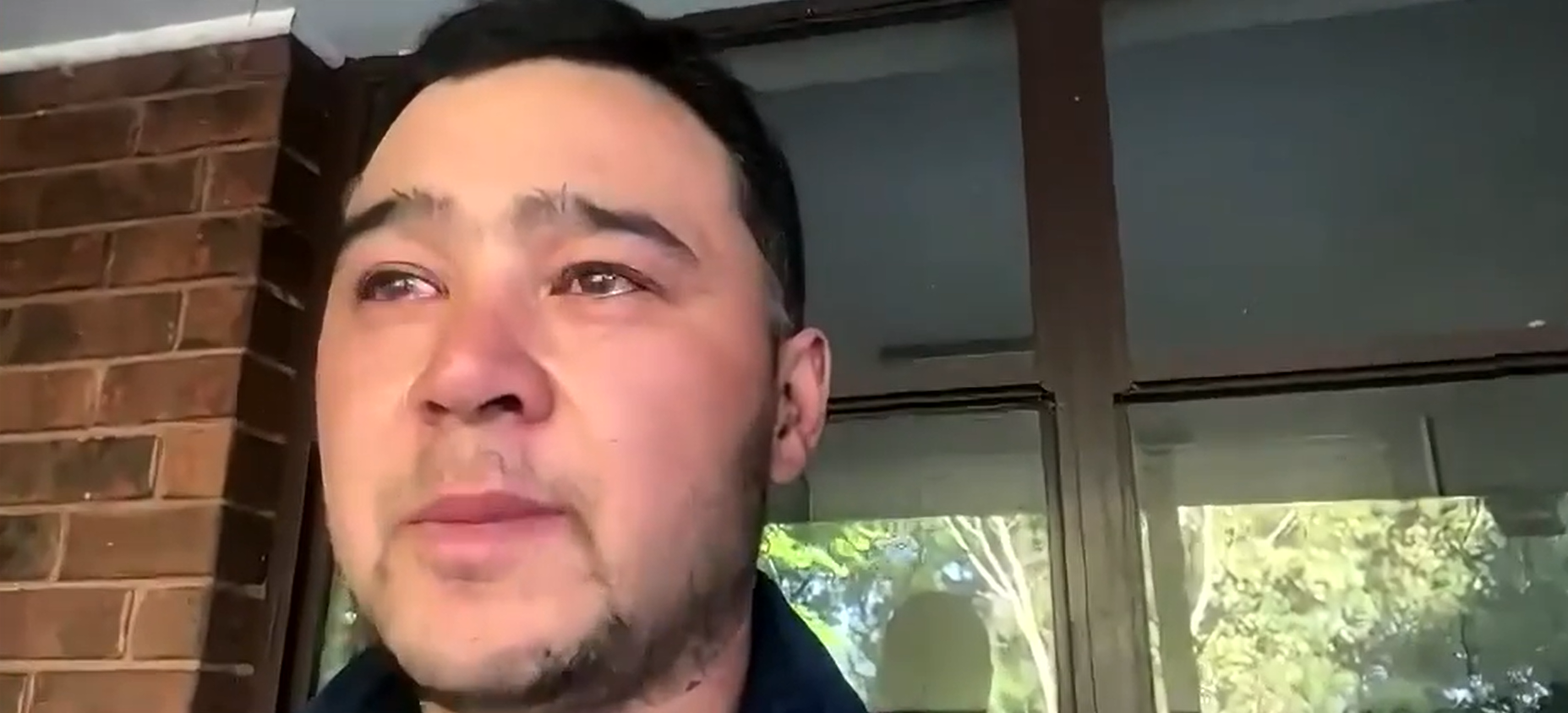 George Noye became visibly emotional speaking about the damage to Ruffy.