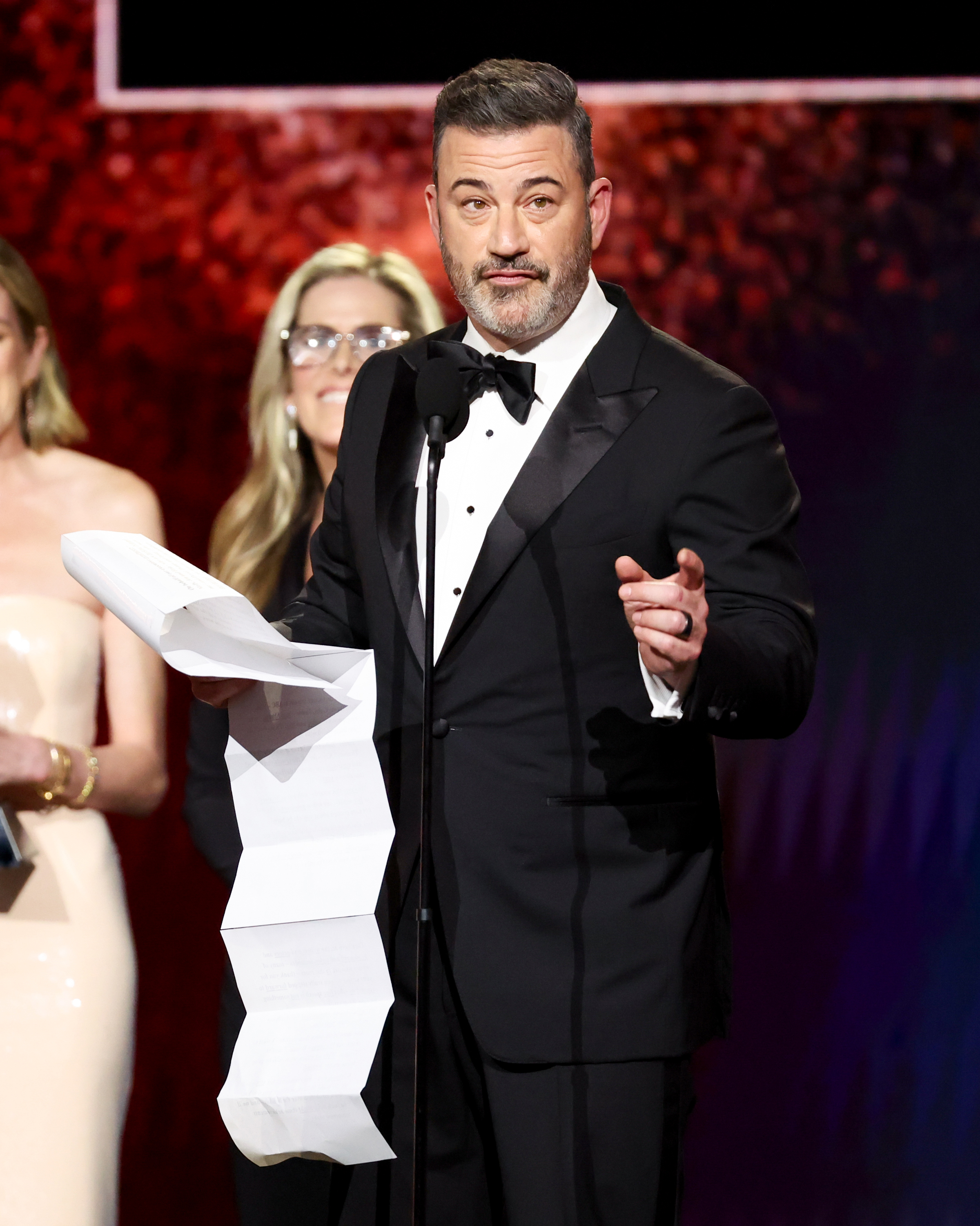 Jimmy Kimmel at the 31st Annual Critics Choice Awards held at the Barker Hangar on January 04, 2026 in Santa Monica, California. (Photo by JC Olivera/Variety via Getty Images)