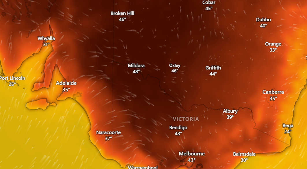 Tiny town inches toward blistering temperature record 