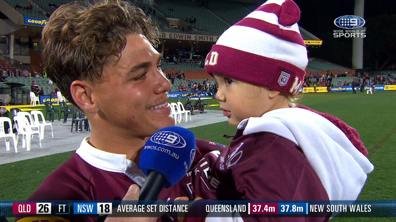 State of Origin 2023: Reece Walsh shares sweet moments with daughter