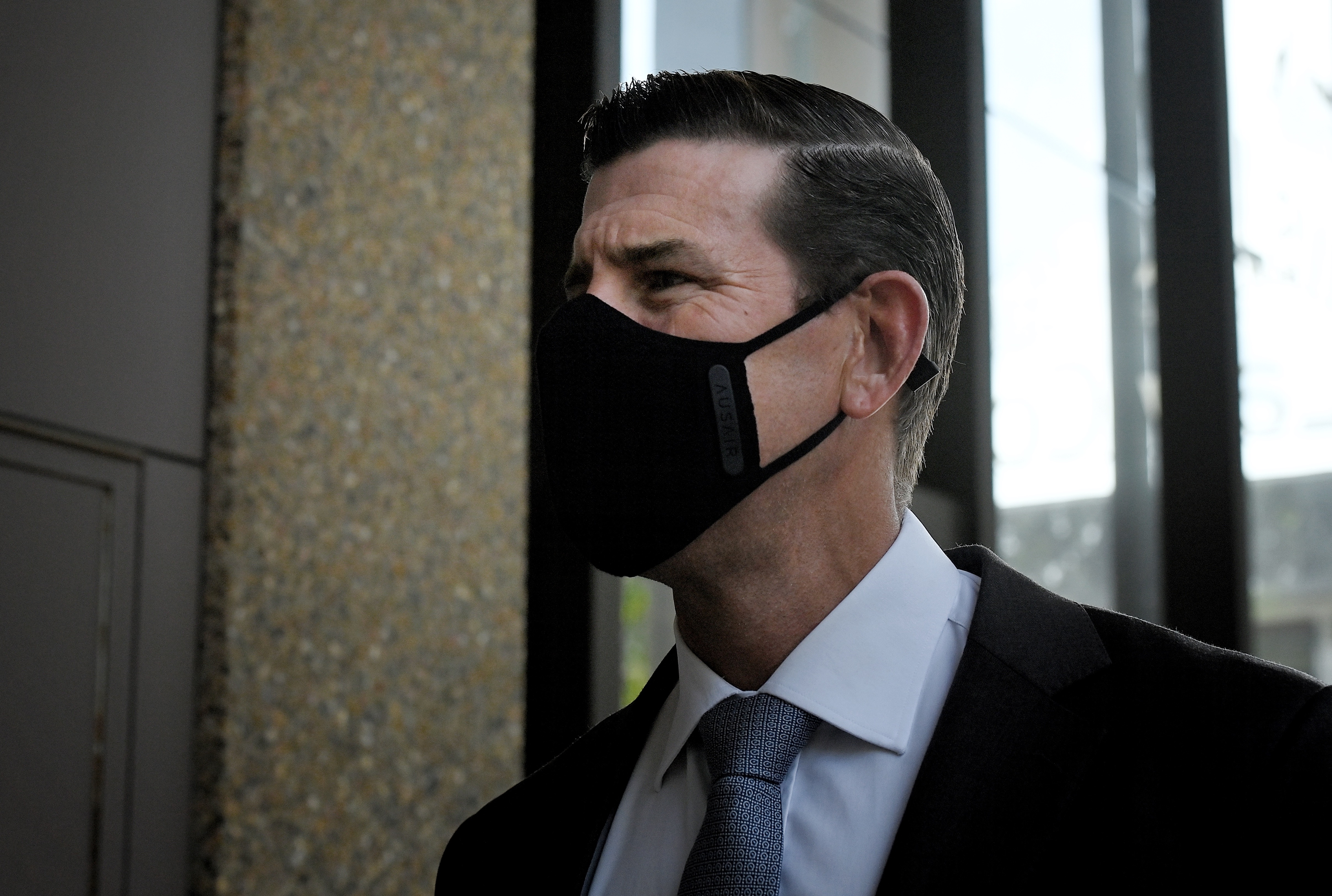 Ben Roberts-Smith arriving at the Federal Court in Sydney, NSW.