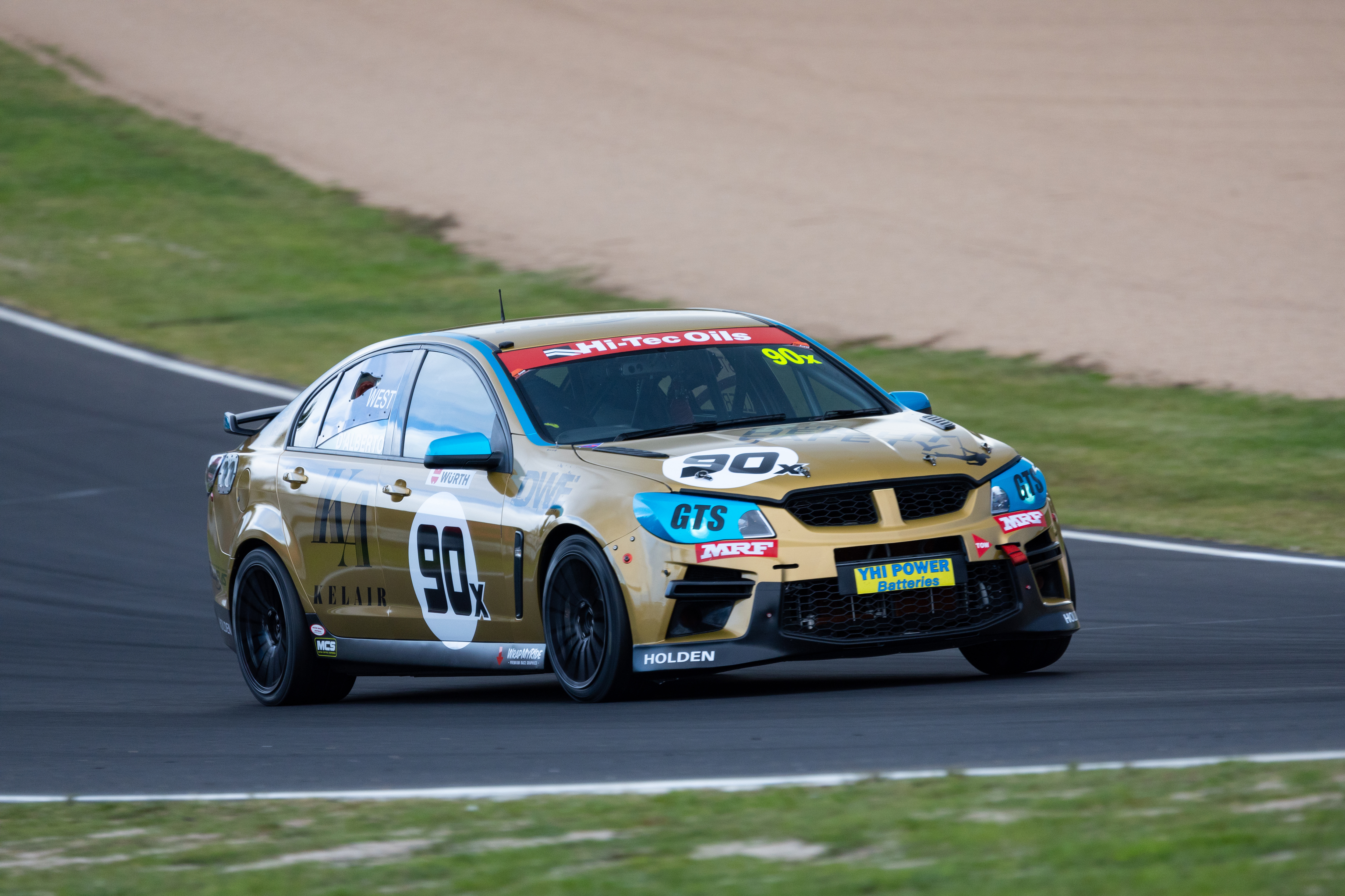 The No.90 HSV GTS is the only car in Class X that is not a BMW