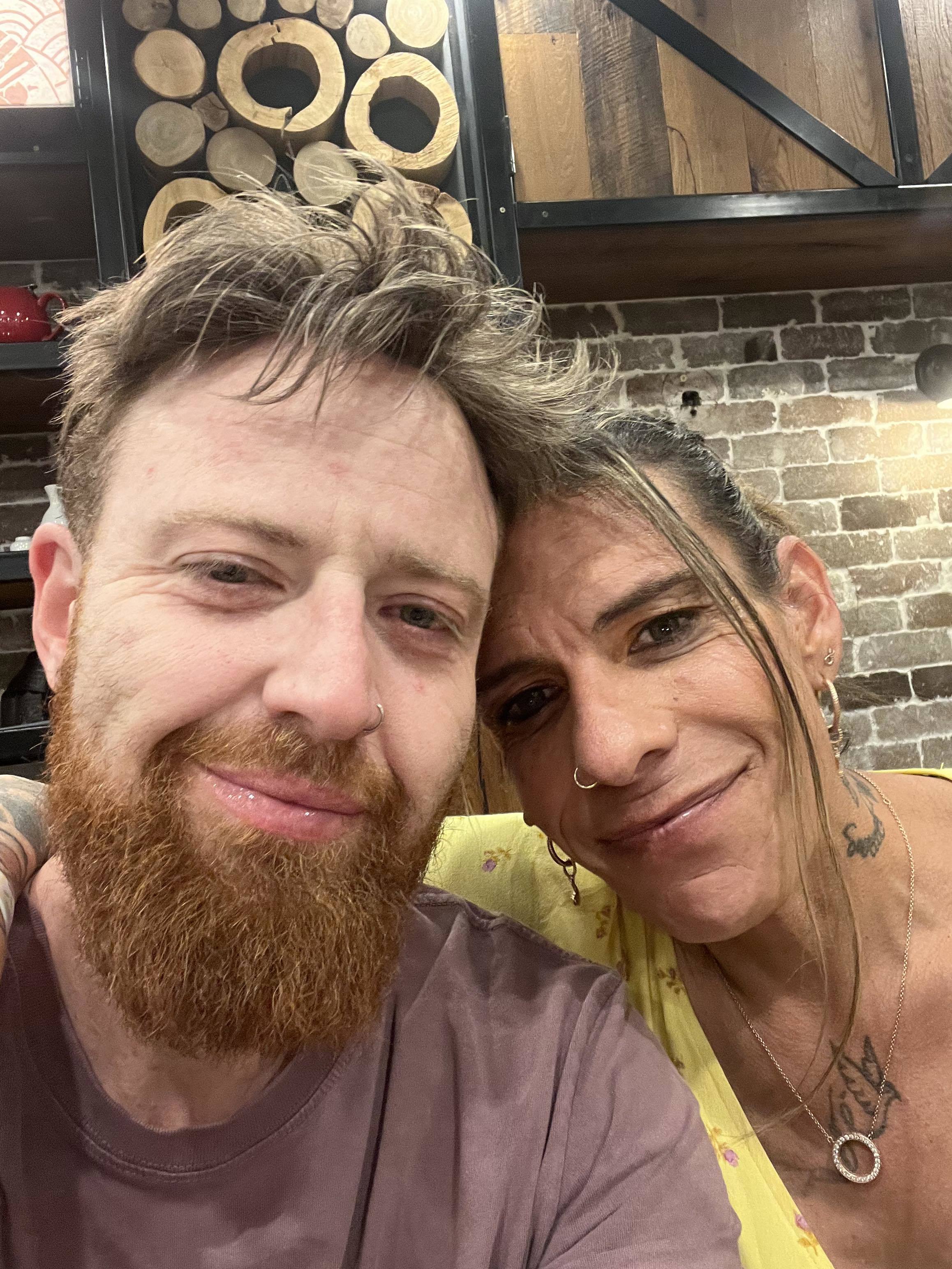 Brad Power and his partner have moved out of their rat-infested home but are being forced to pay rent.