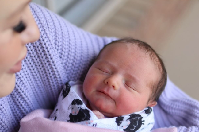 Political power couple ﻿Victorian Animal Justice MP Georgie Purcell and Federal Labor MP Josh Burns have welcomed their first child together at a time when her Jewish father "needed some light in the darkness".