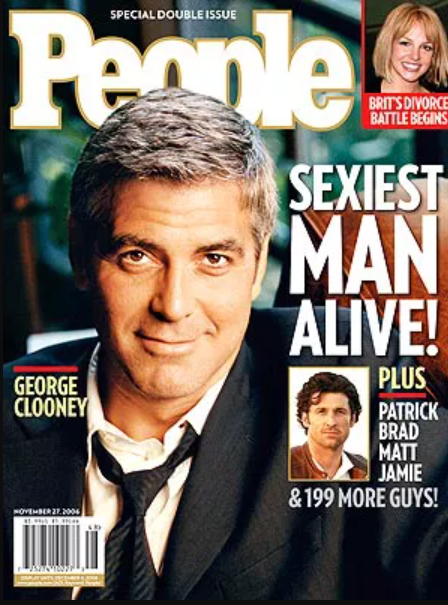 People's Sexiest Man Alive 2006 George Clooney