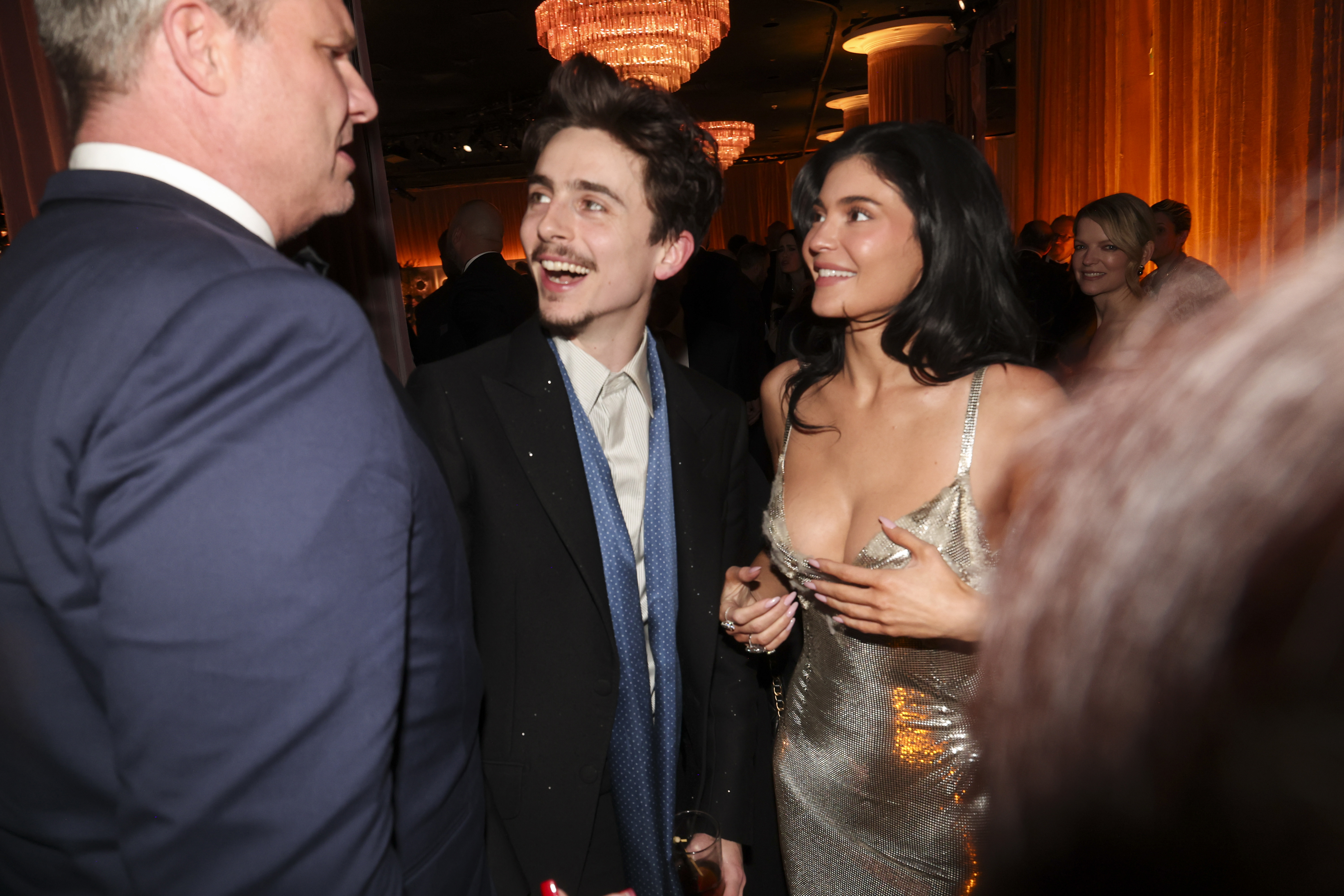 Timothee Chalamet and Kylie Jenner 