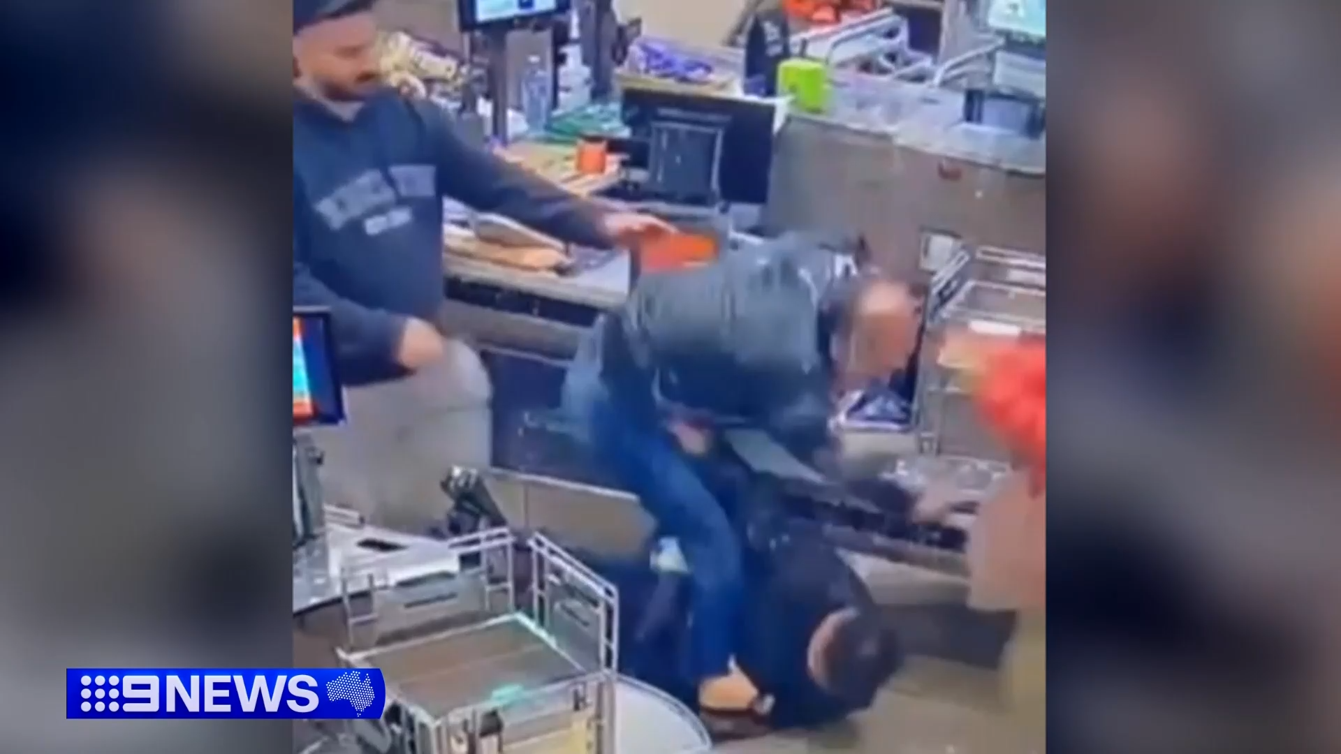 A police employee has been charged after a brawl inside a Woolworths supermarket in Western Sydney.