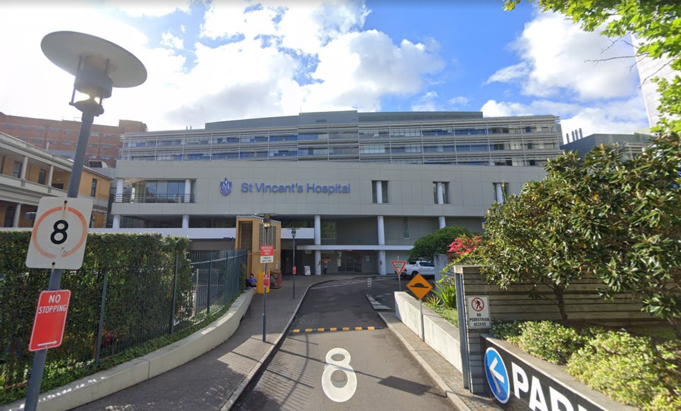 The man was taken to St Vincent's Hospital in Sydney, before he passed away from his injuries. 