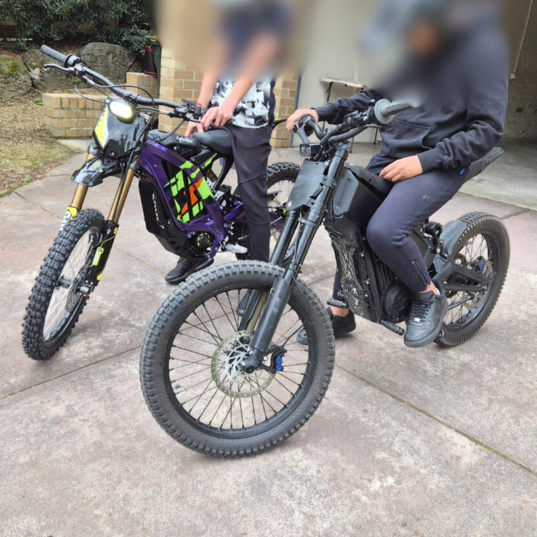 Police have released an image of the stolen bikes in the hope anyone who was in the area at the time recognises them and can come forward with information.
