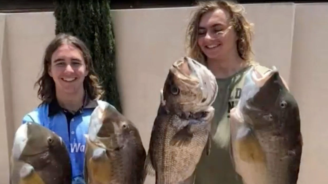 Louis Eeles (left) and Matthew Farr died in a 4WD accident about an hour north of Geraldton, Western Australia.