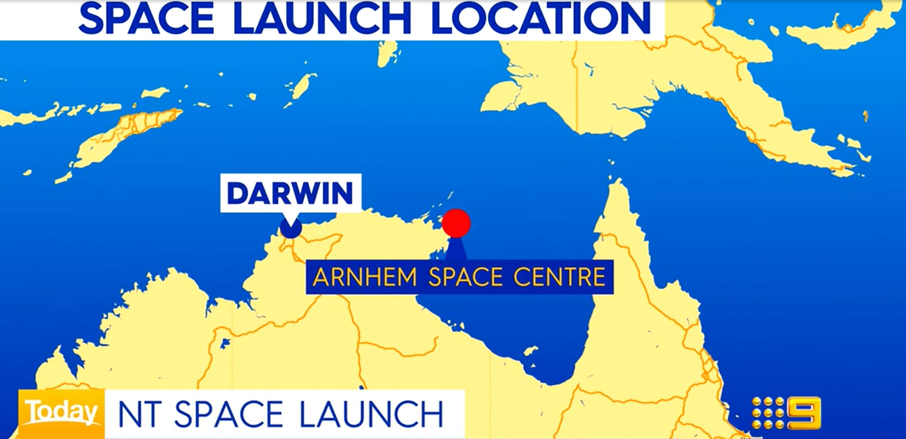 The rocket will take off the Arnhem Land tonight.