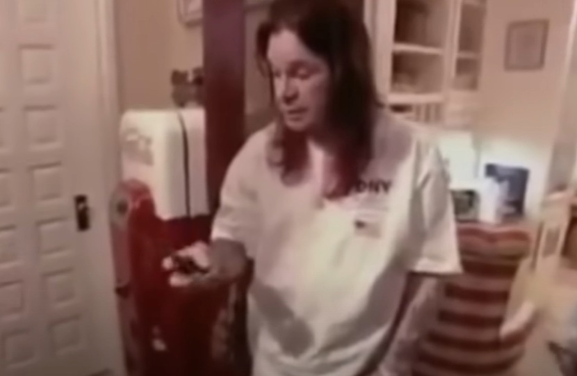 Ozzy takes jacks knife