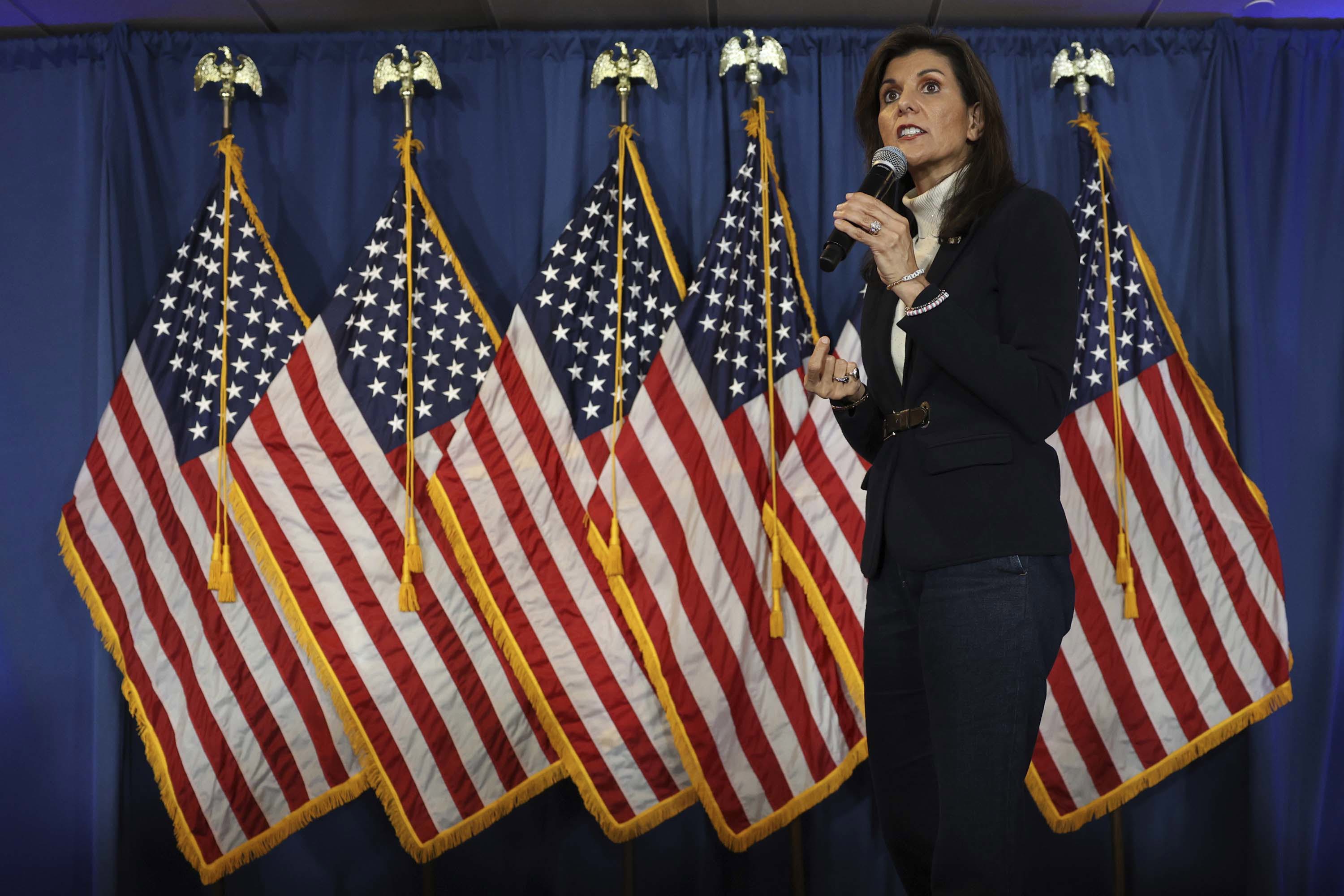 Nikki Haley wins her first Republican primary in 2024 presidential campaign