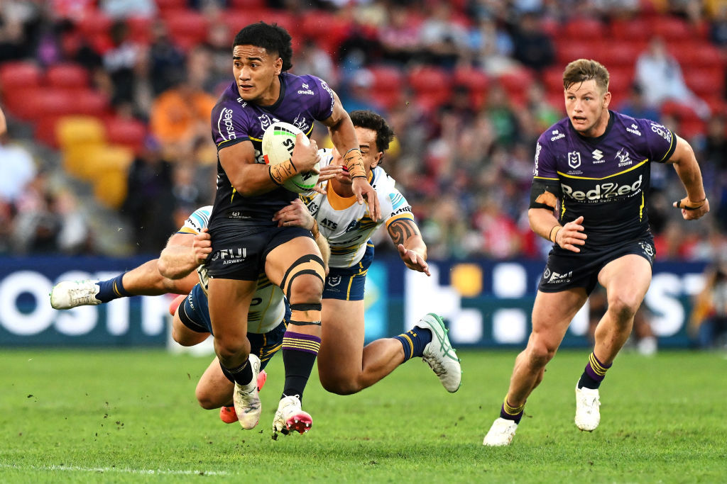 Melbourne Storm vs Parramatta Eels.