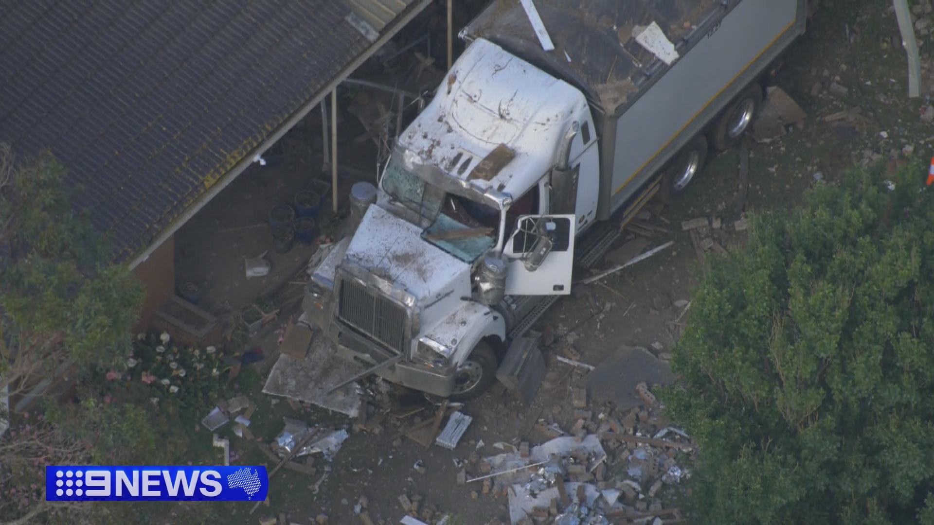 70-year-old truck driver ploughed into a home near Warnambool in regional Victoria killing the elderly couple.