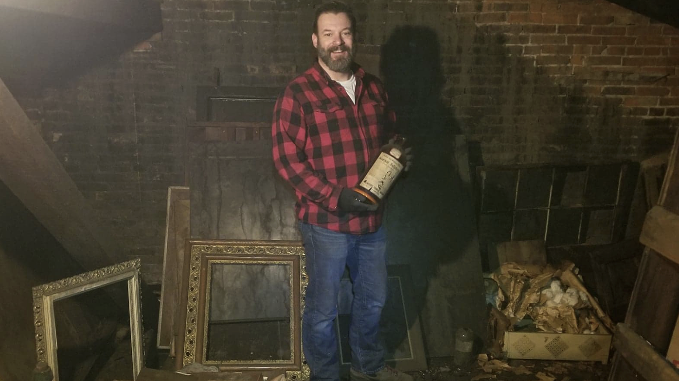 It took David J. Whitcomb hours to go through the old portraits and photography equipment he found.