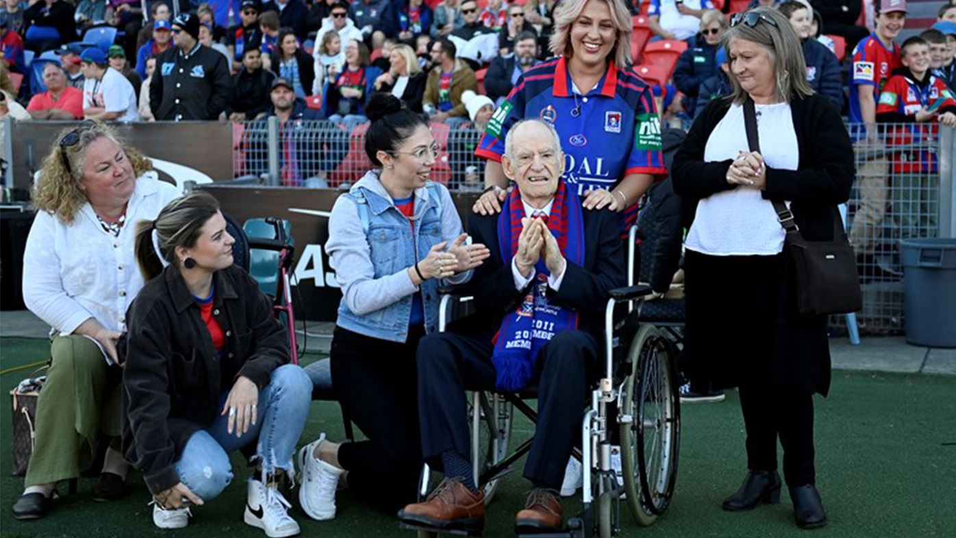 Leigh Maughan and his family.