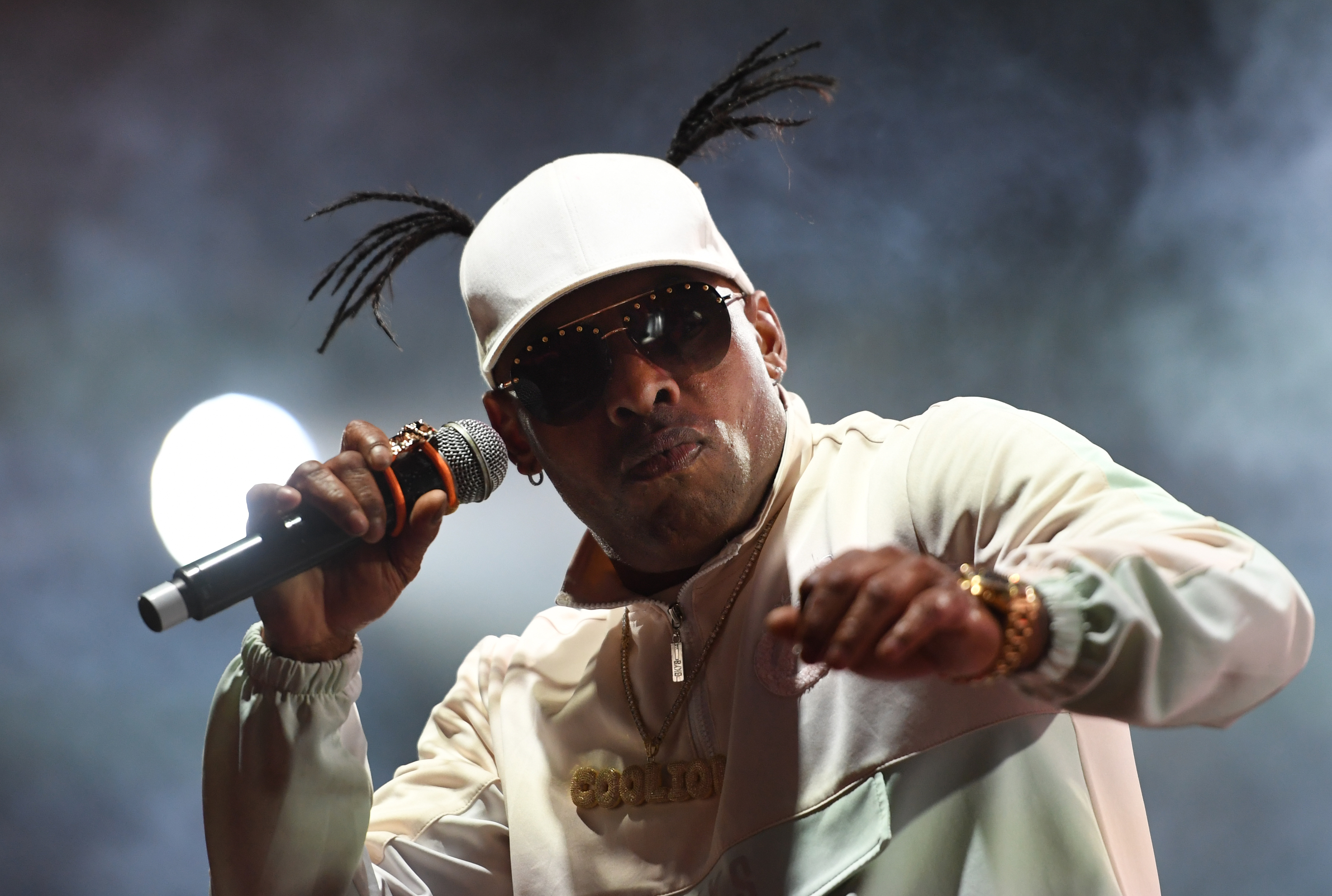 The Coolio set during Groovin The Moo 2019 on April 28, 2019 in Canberra, Australia. 