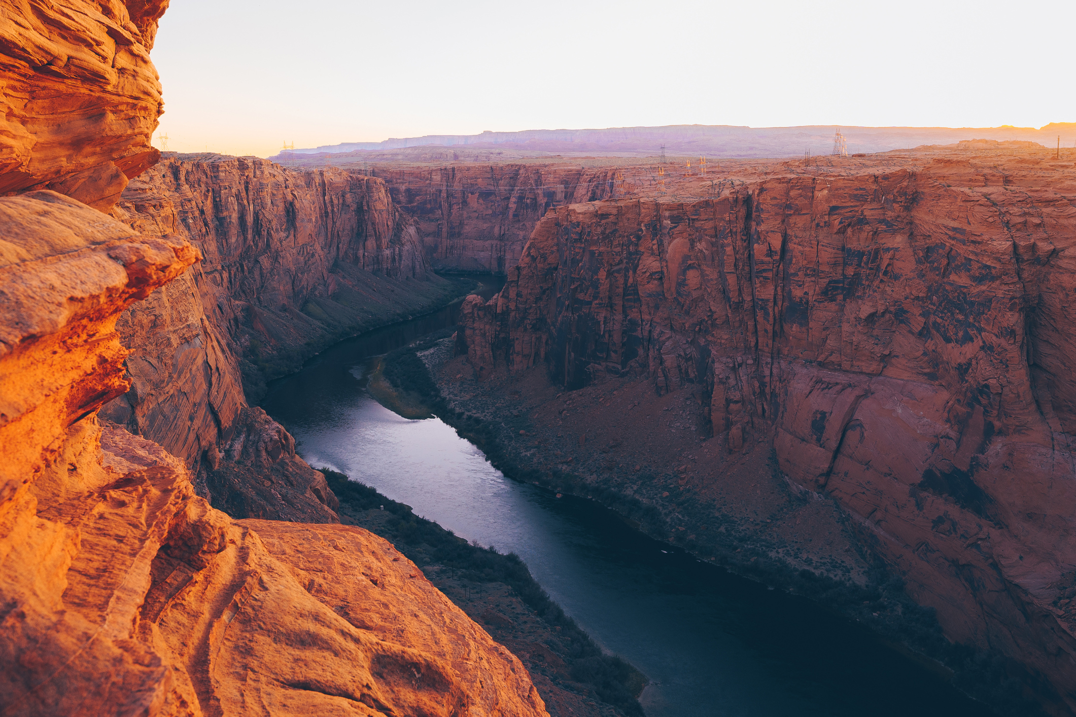 En lo profundo del Gran Cañón se encuentra este lugar mágico llamado Horseshoe Bend. 