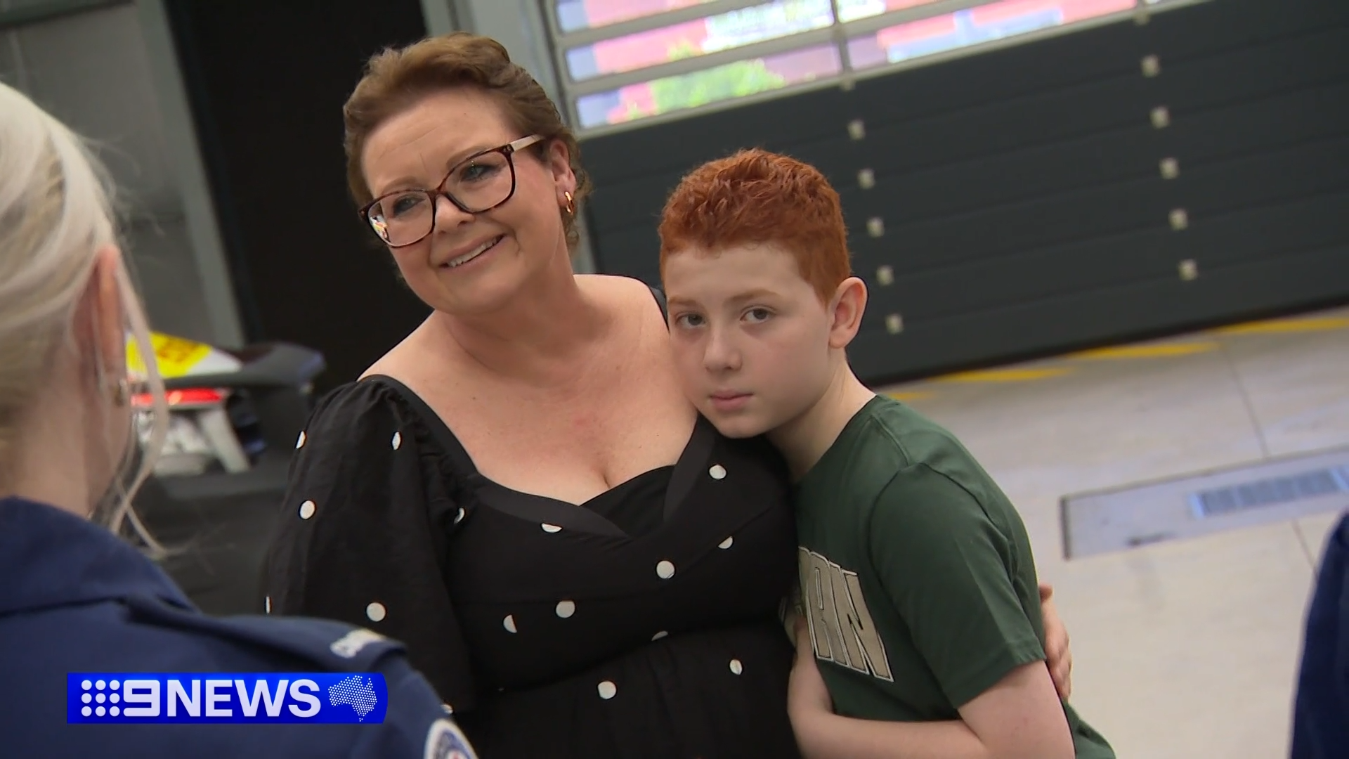 Jayden Ansara had to act quick when his mother collapsed after having a brain aneurysm.
