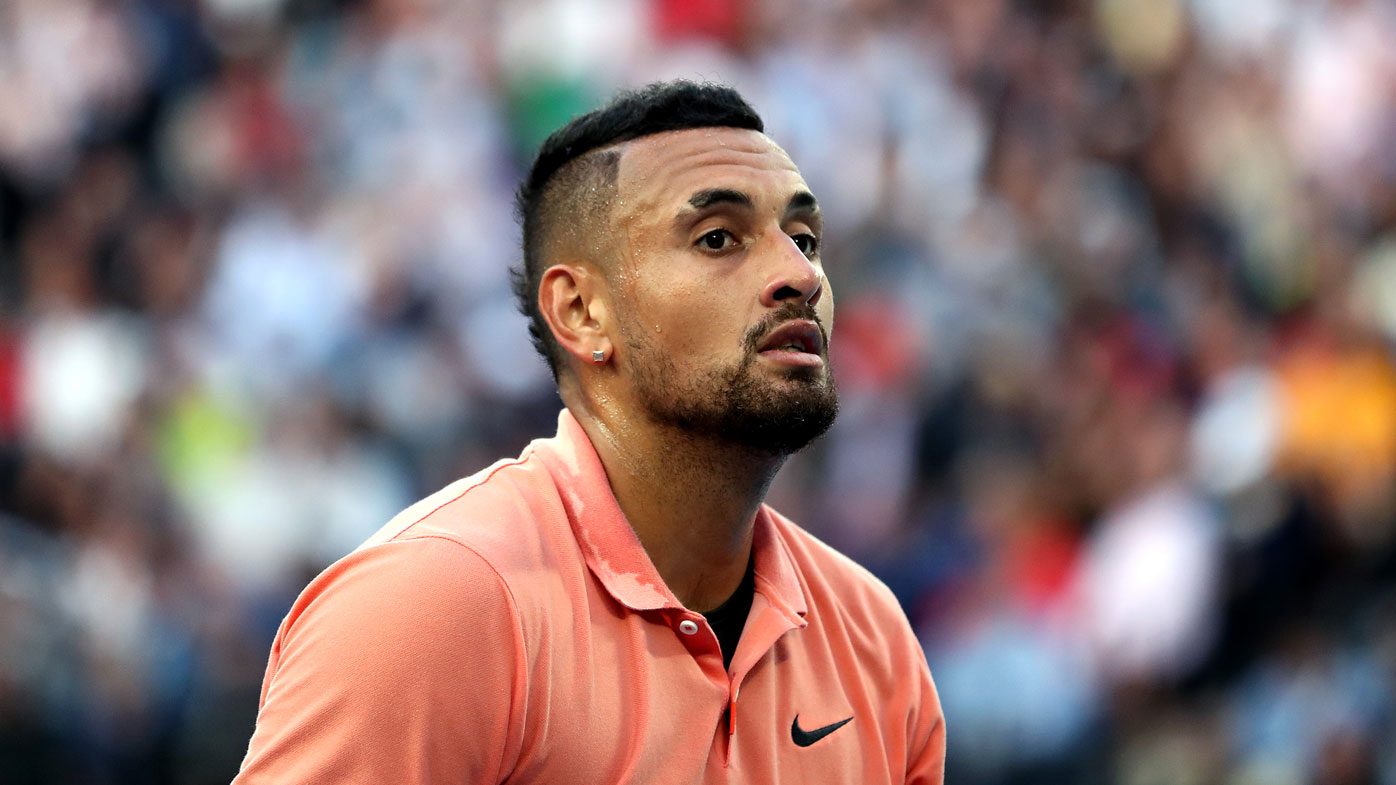 Nick Kyrgios of Australia