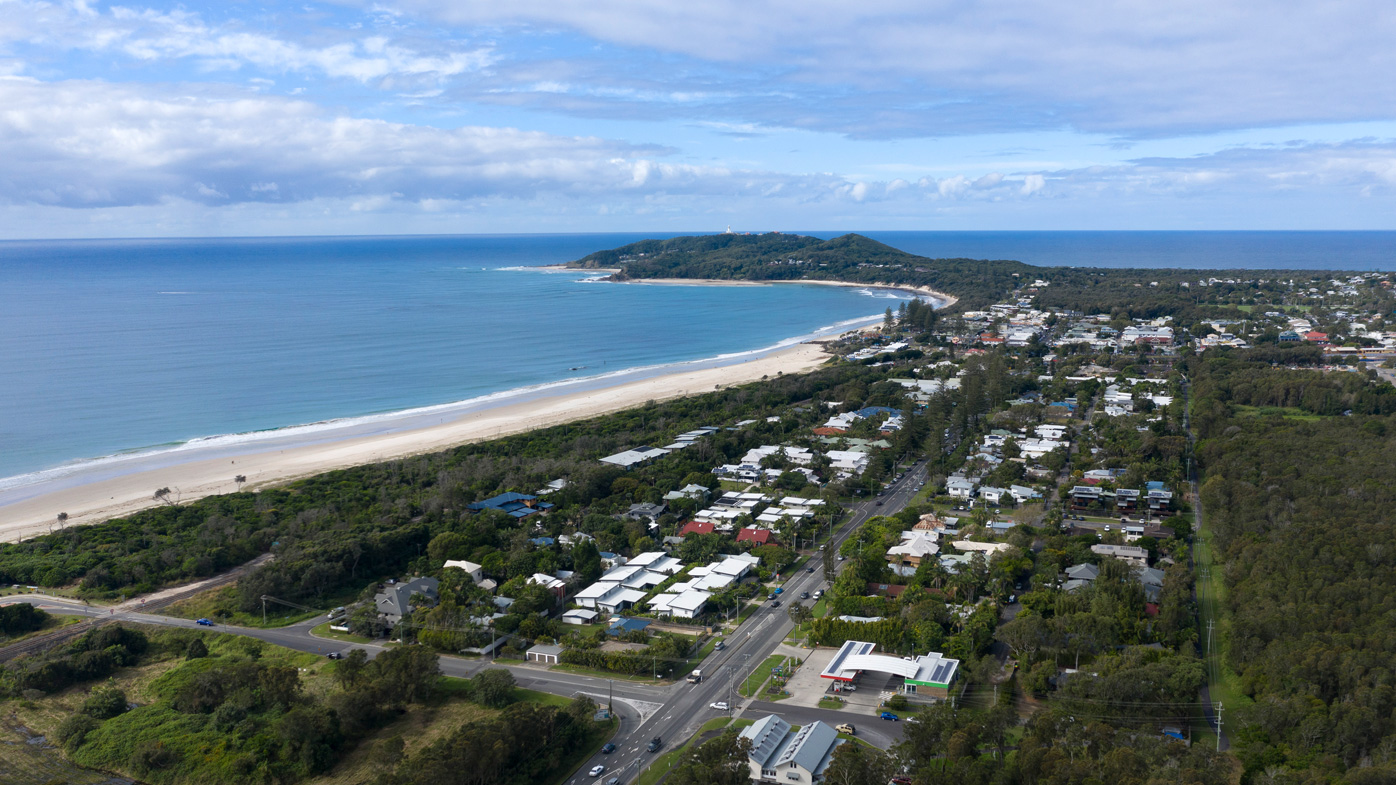 Byron Bay has been flagged as a potential exposure site after unconfirmed reports an infectious person from Queensland travelled there.