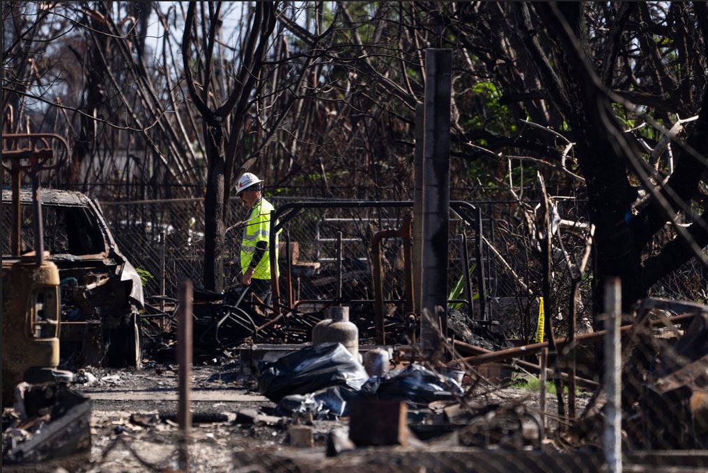 Se revelan llamadas de emergencia durante los devastadores incendios forestales de Hawái