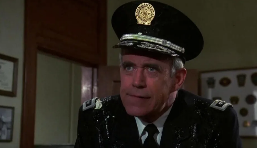 George R. Robertson in police academy