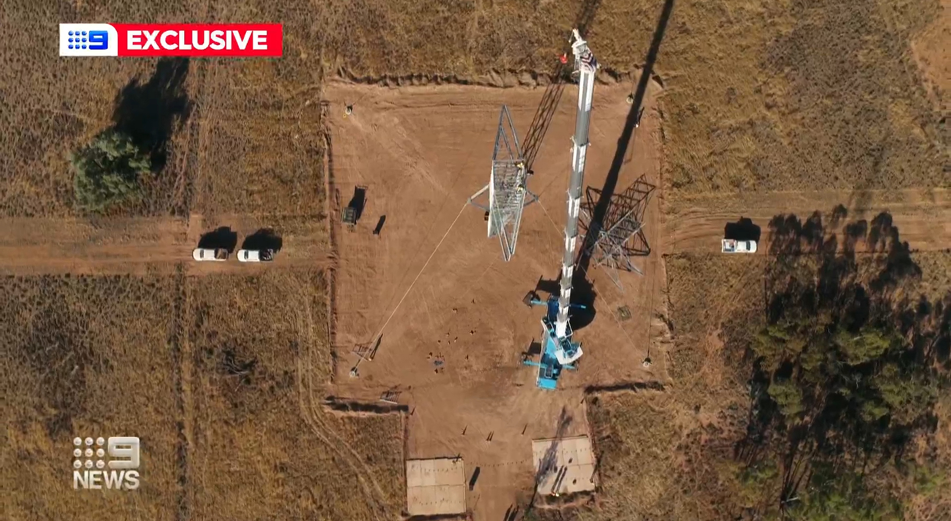 A massive project is underway to construct an 'energy superhighway' connecting three states.Transmission lines will be created promising to build up a more reliable grid, bring down power bills and secure Australia's clean energy future.