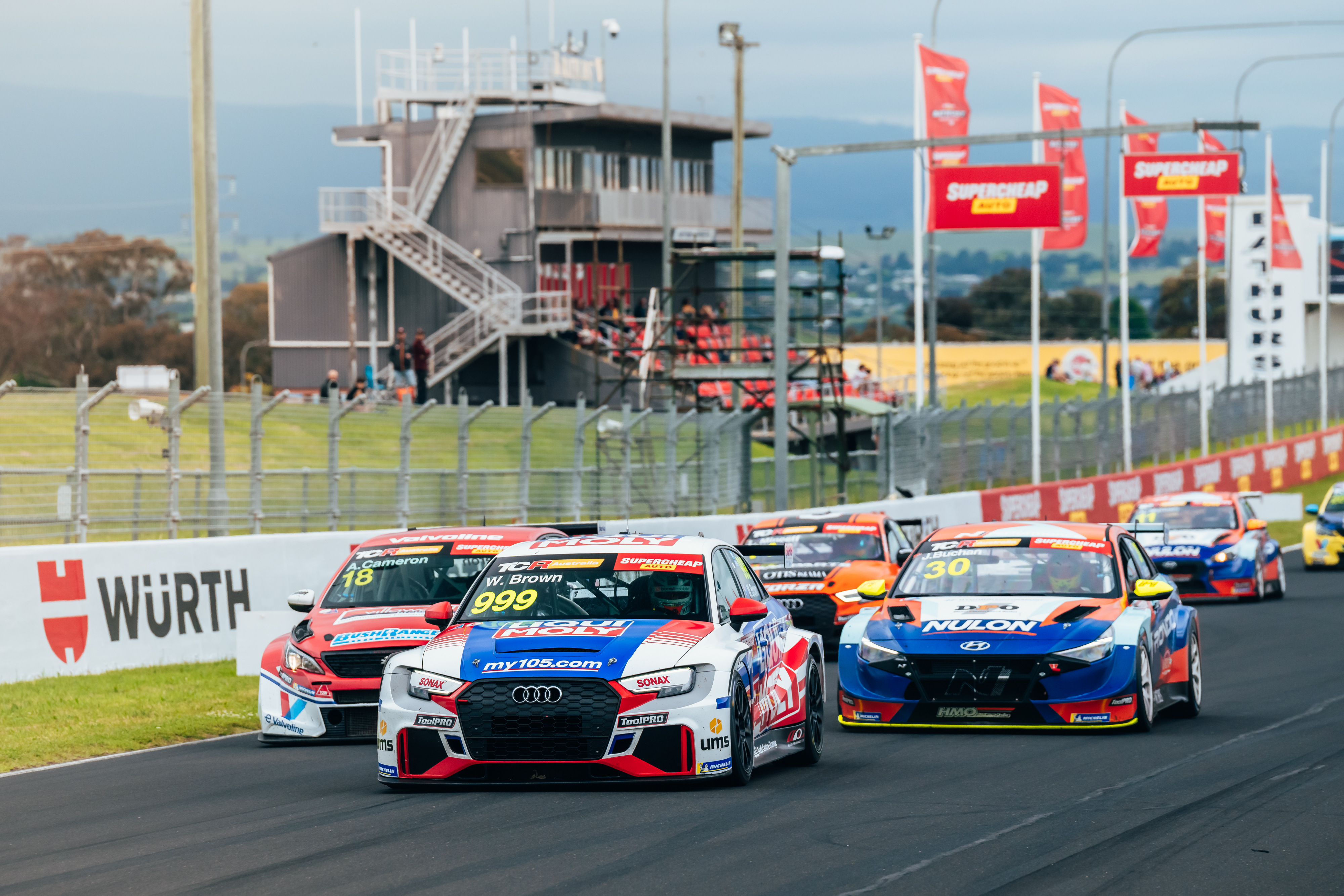 Will Brown leads the field at Mount Panorama.