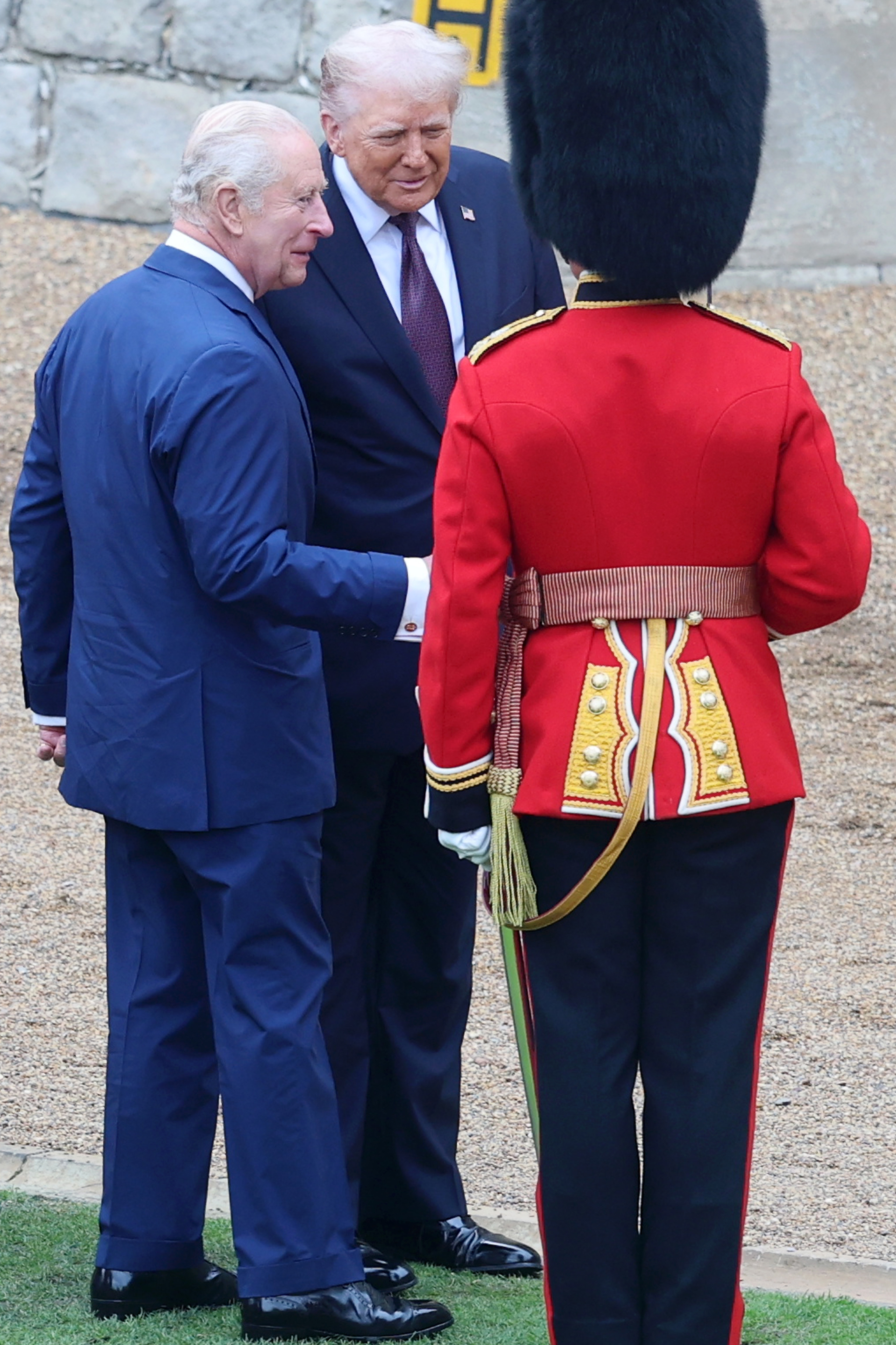 King Charles III and US President Donald Trump 