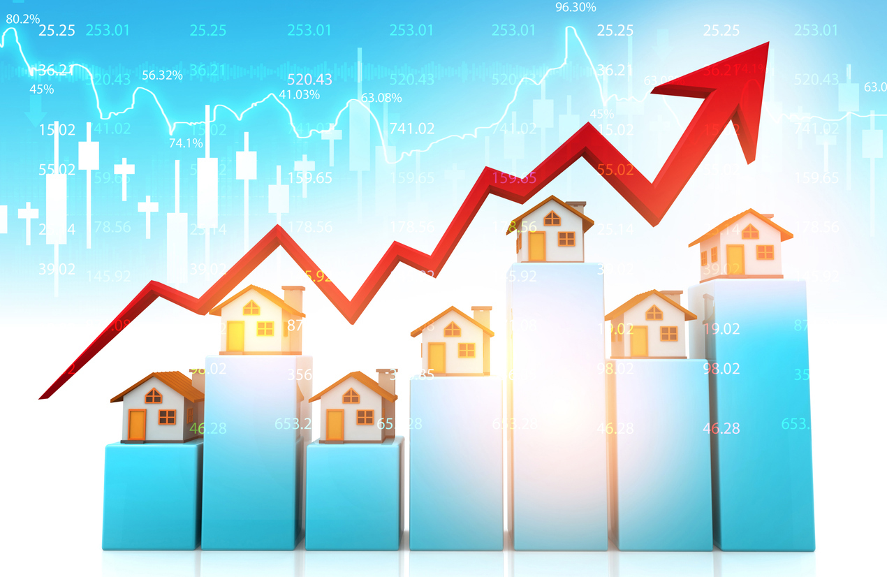 House prices rising