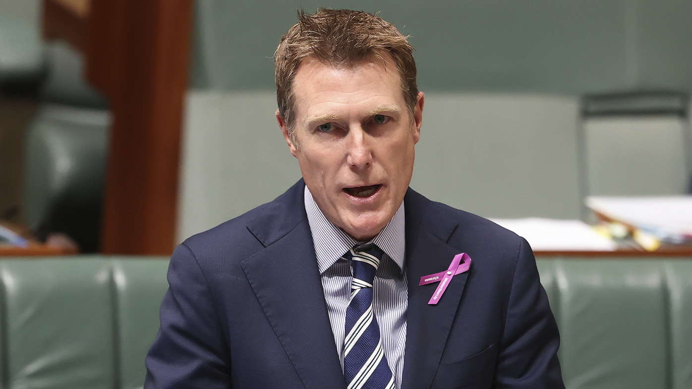 Attorney-General Christian Porter in parliament last week.